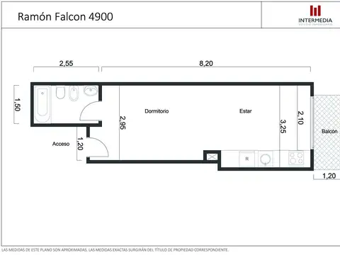 Departamento en Venta de Monoambiente