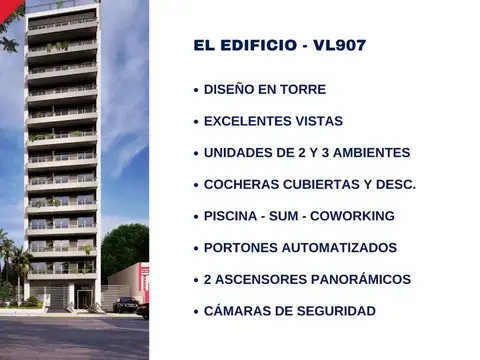 Departamento en Venta de 2 ambientes