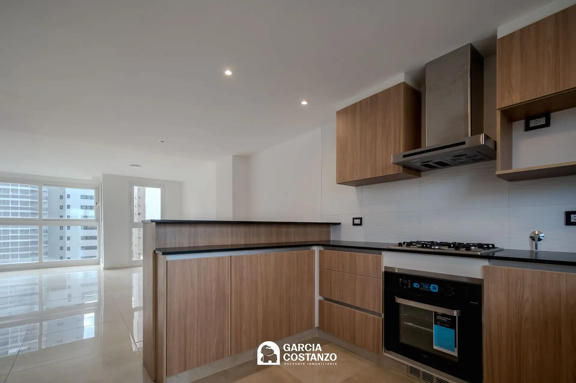 Depto 3 amb, 101m² a estrenar en La Perla Sur con balcón