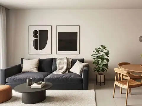 Departamento Monoambiente con 1 baño