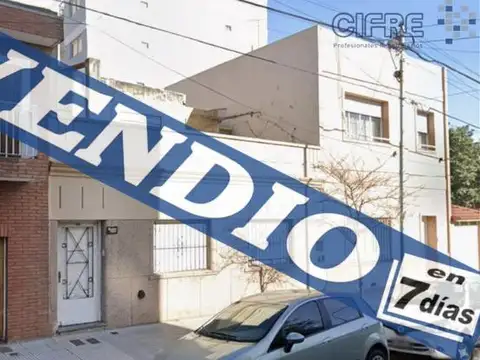 PH Villa Pueyrredon, al frente y a refaccionar, plano aprobado para 4 amb con garage en dos plantas.