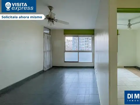 Departamento 2 ambientes con 1 baño