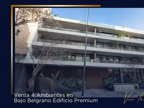 VENTA DEPTO 4 AMBIENTES  BELGRANO  FULL AMENITIES