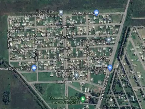 Terreno en Venta 32  mts Fondo