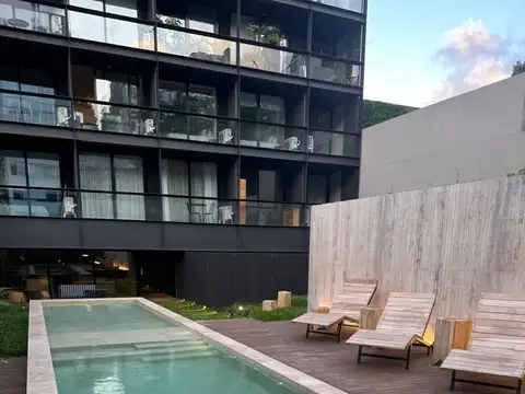 Increíble departamento de diseño. 3 ambientes .Amoblado. Piso 8vo. Amenities.