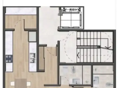 VENTA SEMIPISO 3 AMB A ESTRENAR EN MATADEROS