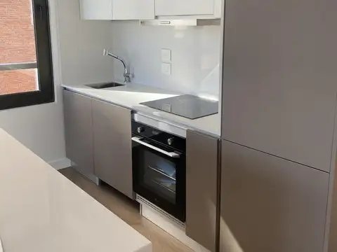 Departamento 2 ambientes con 2 baños