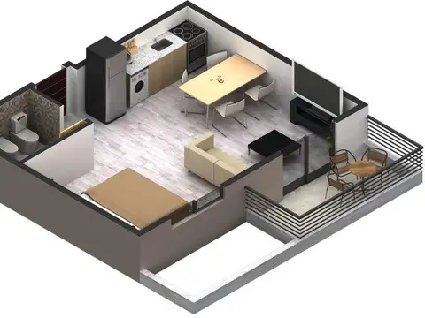 Departamento en Venta en Muñiz, USD 70.500