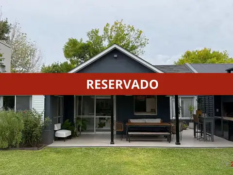 Casa Barrio Cerrado Los Alamos 5 ambientes 3 dormitorios Jardín Rincon de Milberg Tigre Venta
