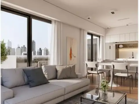 Emprendimiento en Lomas de Nuñez de 1 Dormitorios