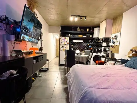 Departamento Monoambiente con 1 baño