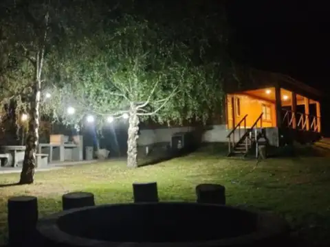 cabañas con jardín habilitadas para turismo en Potrerillos