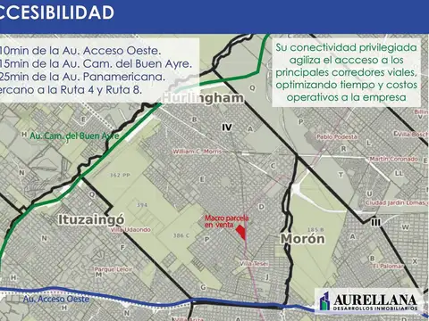 Terreno en Venta 440  mts Fondo