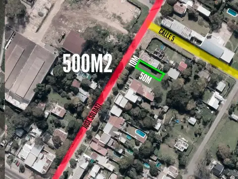 Terreno en venta - 500mts2 - Villa Elisa
