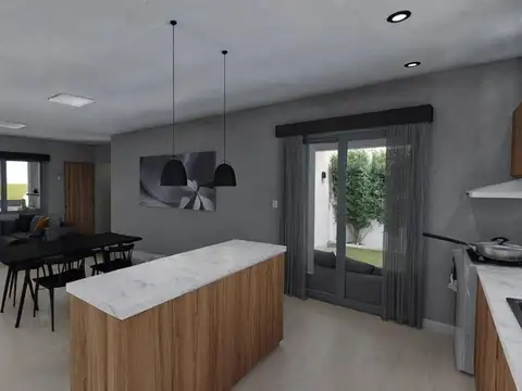 Departamento 4 ambientes con 1 baño