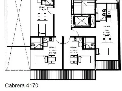 Departamento 1 ambiente con 1 baño