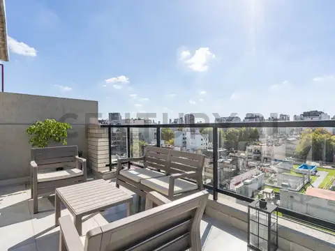 Venta Almagro departamento 45m2. TERRAZA con vista panorámica-COCHERA Y BAULERA.
