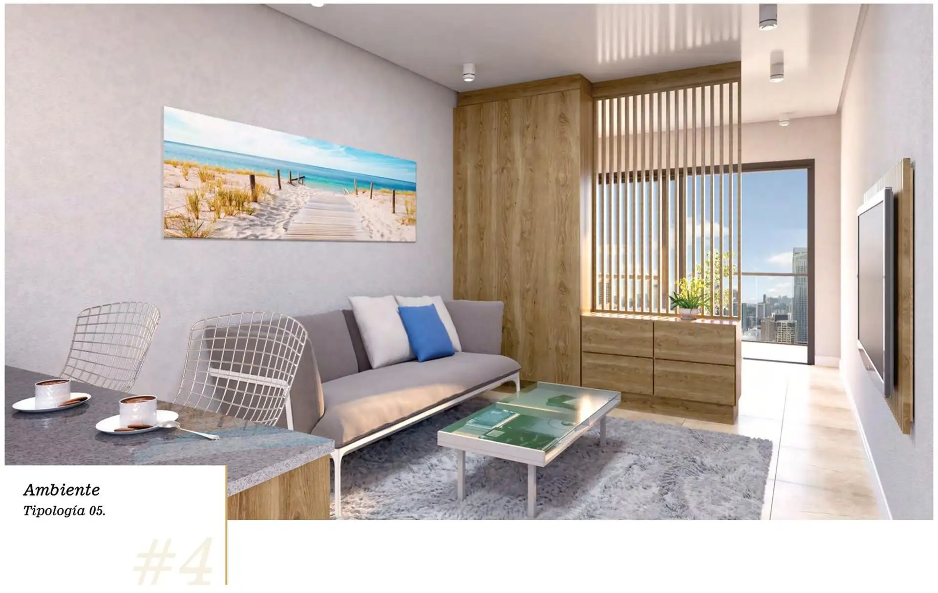 Venta departamento 2 ambientes con balcón en AFIANZA PALACE, San José