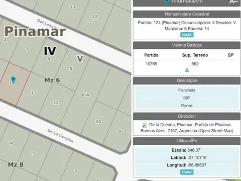 VENTA DOS LOTES MULTIFAMILIAR DE  1124m2