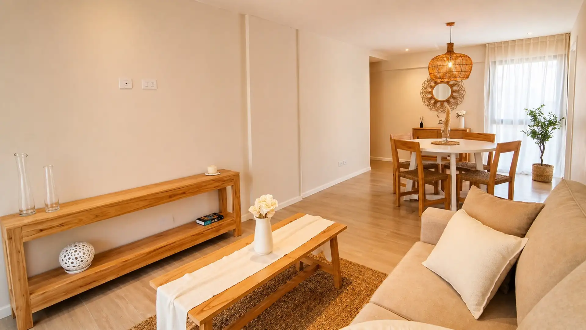 Departamento 2 amb, 85m² a estrenar y amoblado — Plaza Colon