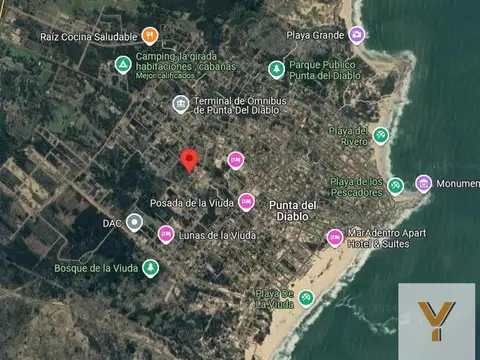 Terreno en venta - 592Mts2 - Punta del Diablo, Rocha