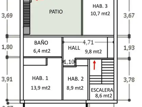 Casa en Venta en Colegiales, USD 540.000