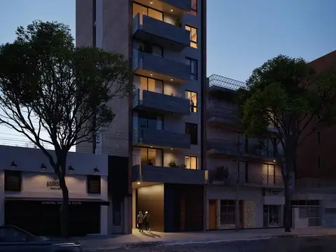 Venta departamento semi piso 1 dormitorio con balcón y amenities zona Centro