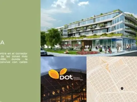 Departamento en Venta de Monoambiente