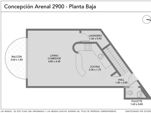 Departamento en Venta con 1 cocheras