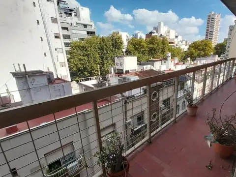 Alquiler Departamento en Caballito al frente con balcon