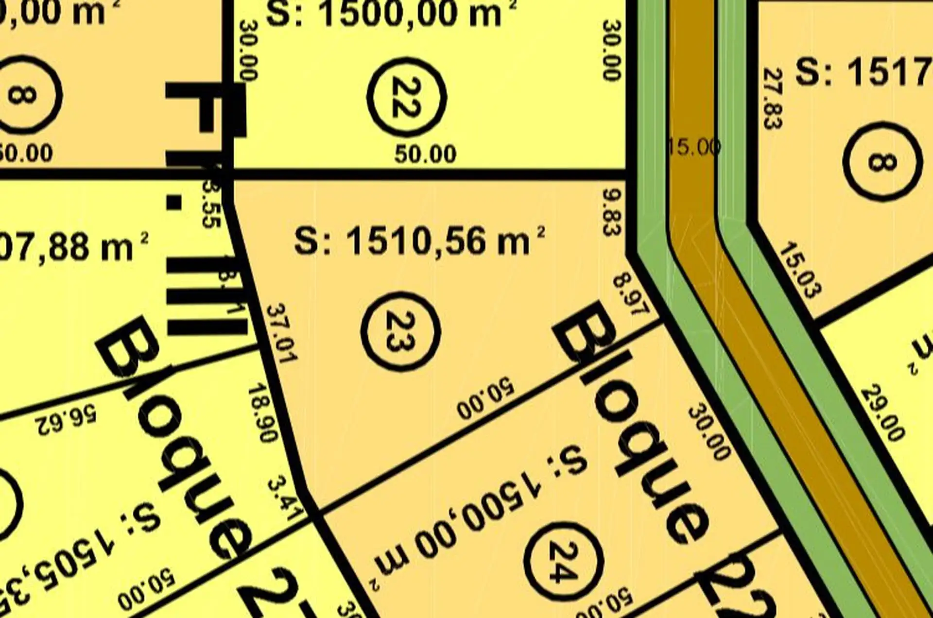Lote en venta en barrio cerrado La Vaguada, 1500m²