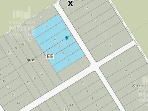 Terreno en Venta de 1600,0 m2