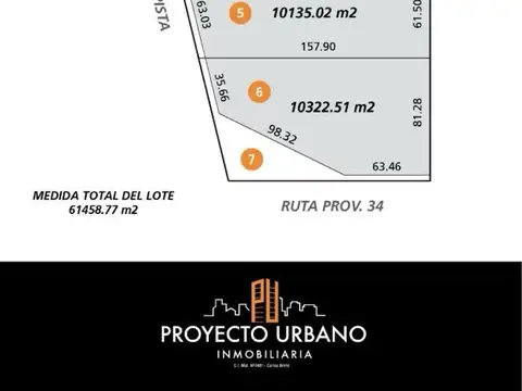 Terreno en Venta de 10000,0 m2