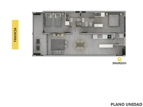 Departamento en Venta en Echesortu, Rosario