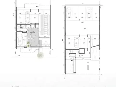 Departamento 2 ambientes con 2 baños