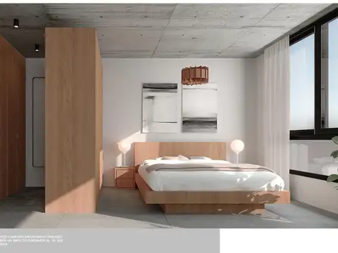 Departamento 3 ambientes con 1 baño