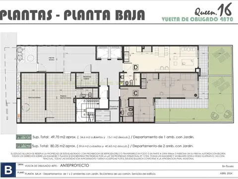 Departamento en Venta en Nuñez, USD 107.271