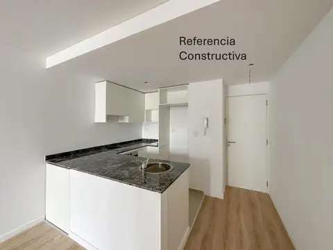 Departamento 2 ambientes con 1 baño