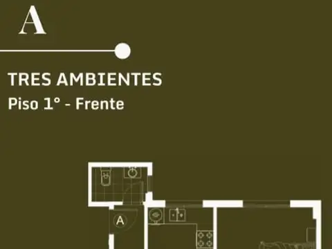 VENTA DE DEPARTAMENTO 3 AMBIENTES CON AMPLIO BALCO