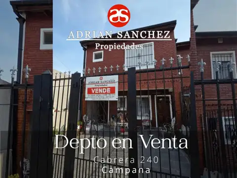Departamento en venta en Campana