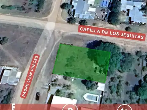 Hermoso lote en esquina 