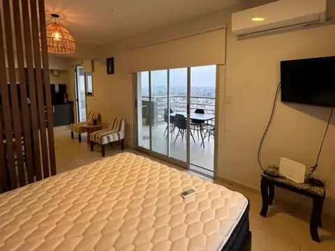 DEPARTAMENTO AMOBLADO MONOAMBIENTE EN ALQUILER - AV BELGRANO 4500 - TORRE DISTRITO