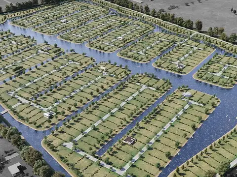 VENTA - Lote  500m2 Fondo Norte - Alhajamiento pago -  Funes Lakes