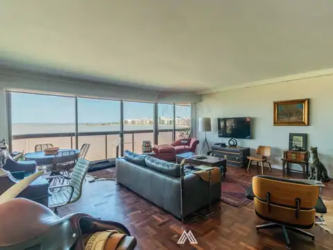 Venta Pocitos rambla 3 dormitorios y servicio 