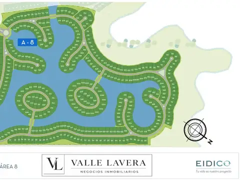 Terreno en Venta de 1011,0 m2