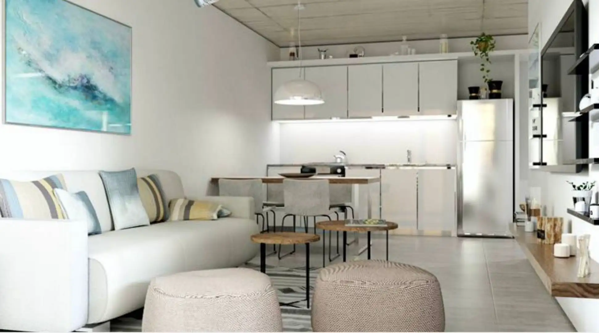 Departamento en venta 3 ambientes con cochera en pozo - Plaza Mitre
