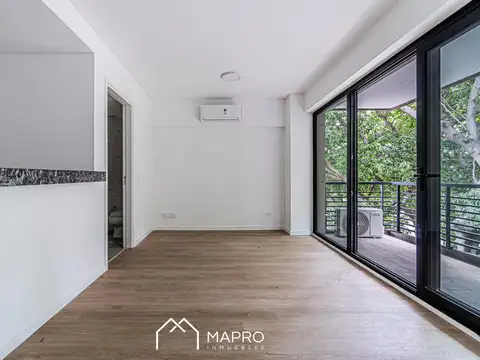 Departamento Monoambiente con 1 baño