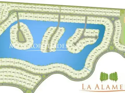 Venta Lote interno en La Alameda Canning 100
