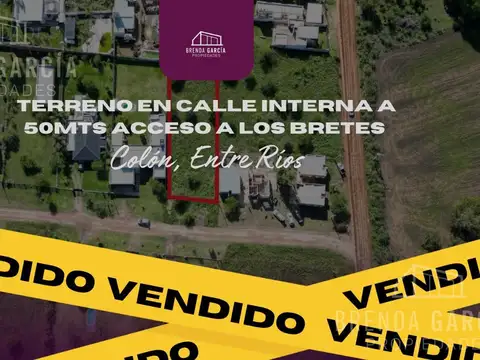 Terreno En Venta - Colon Entre Rios.  