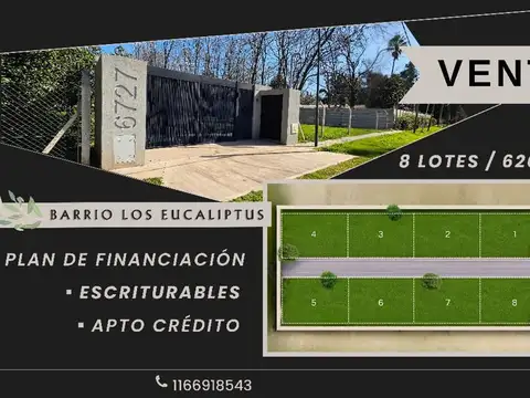 VENTA DE LOTES CON ESCRITURA INMEDIATA